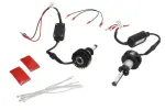 лампа LED, 2шт., H1, 32V, max. 32W, Цвет светлый белый, max. 6000K, тип разъeм P14,5S, не подходит для использования на дорогах общего пользования