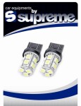 LED T20 13 SMD tüüpi lediga, VALGE 2tk W3x16d