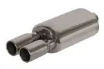 глушитель TurboWorks 36 2,5", 330x190/145,  насадки 2x 77mm, вход 63mm
