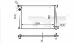 TYC Radiaator,  mootorijahutus 703-0011
