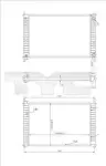TYC Radiaator,  mootorijahutus 710-0030-R