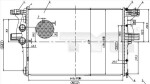 TYC Radiaator,  mootorijahutus 715-0005