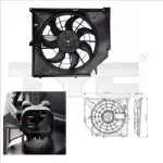 TYC Ventilaator,  mootorijahutus 390W 803-0005