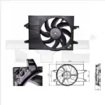 TYC Ventilaator,  mootorijahutus 300W 810-0025