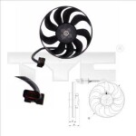 TYC Ventilaator,  mootorijahutus 120W 837-0001