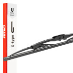 raamiga metallist autopuhasti U-tüüpi universaalne 16" 400 mm 40 cm amio-04006