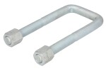 TES U00575 Z/N / leaf spring chain 160mm m16x1.5mm (nut) fits: iveco daily iv, daily v, daily vi 3.0cng/3.0d/electric 05.06-