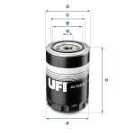 UFI Õlifilter 23.102.00