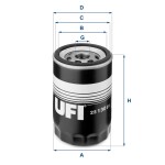 UFI  Õlifilter 23.130.01