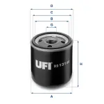 UFI Õlifilter 23.131.00