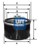 UFI Õlifilter 23.213.00