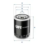 UFI Õlifilter 23.240.00