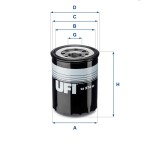 UFI Õlifilter 23.274.00