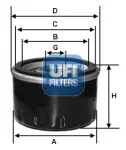 UFI Õlifilter 23.279.00