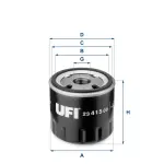 UFI Õlifilter 23.415.00