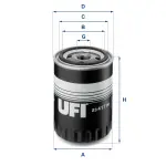 UFI Õlifilter 23.417.00