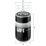 UFI Õlifilter 23.429.00