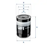 UFI Õlifilter 23.486.00