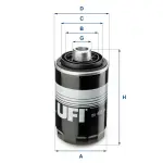 UFI Õlifilter 23.493.00