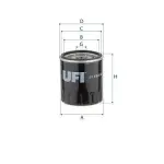 UFI Õlifilter 23.752.00