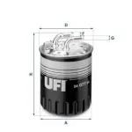 UFI Kütusefilter 24.077.00