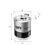 UFI Kütusefilter 24.107.00
