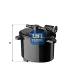 UFI  Kütusefilter 24.156.00