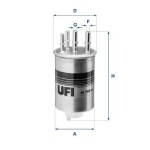 UFI  Kütusefilter 24.188.00