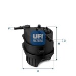 UFI Kütusefilter 24.343.00