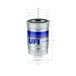 UFI Kütusefilter 24.351.00