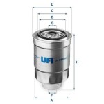UFI Kütusefilter 24.366.00