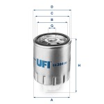 UFI Kütusefilter 24.384.00