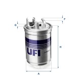 UFI Kütusefilter 24.400.00