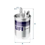 UFI Kütusefilter 24.409.00