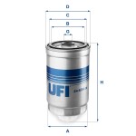UFI Kütusefilter 24.434.00