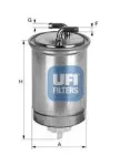 UFI Kütusefilter 24.435.00