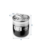 UFI Kütusefilter 24.436.00