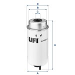 UFI Kütusefilter 24.455.00