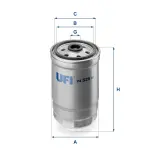 UFI Kütusefilter 24.526.00