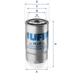 UFI Kütusefilter 24.H2O.03