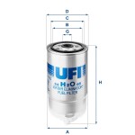 UFI Kütusefilter 24.H2O.05