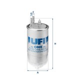 UFI Kütusefilter 24.ONE.01