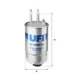 UFI Kütusefilter 24.ONE.0B