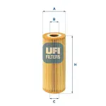 UFI Õlifilter 25.011.00