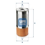 UFI Õlifilter 25.499.00