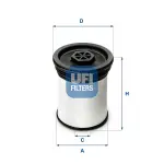 UFI Kütusefilter 26.019.01