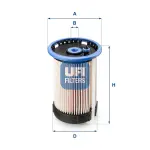 UFI  Kütusefilter 26.032.00