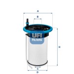 UFI Kütusefilter 26.052.00