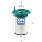 UFI Kütusefilter 26.053.00