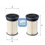 UFI Kütusefilter 26.071.00